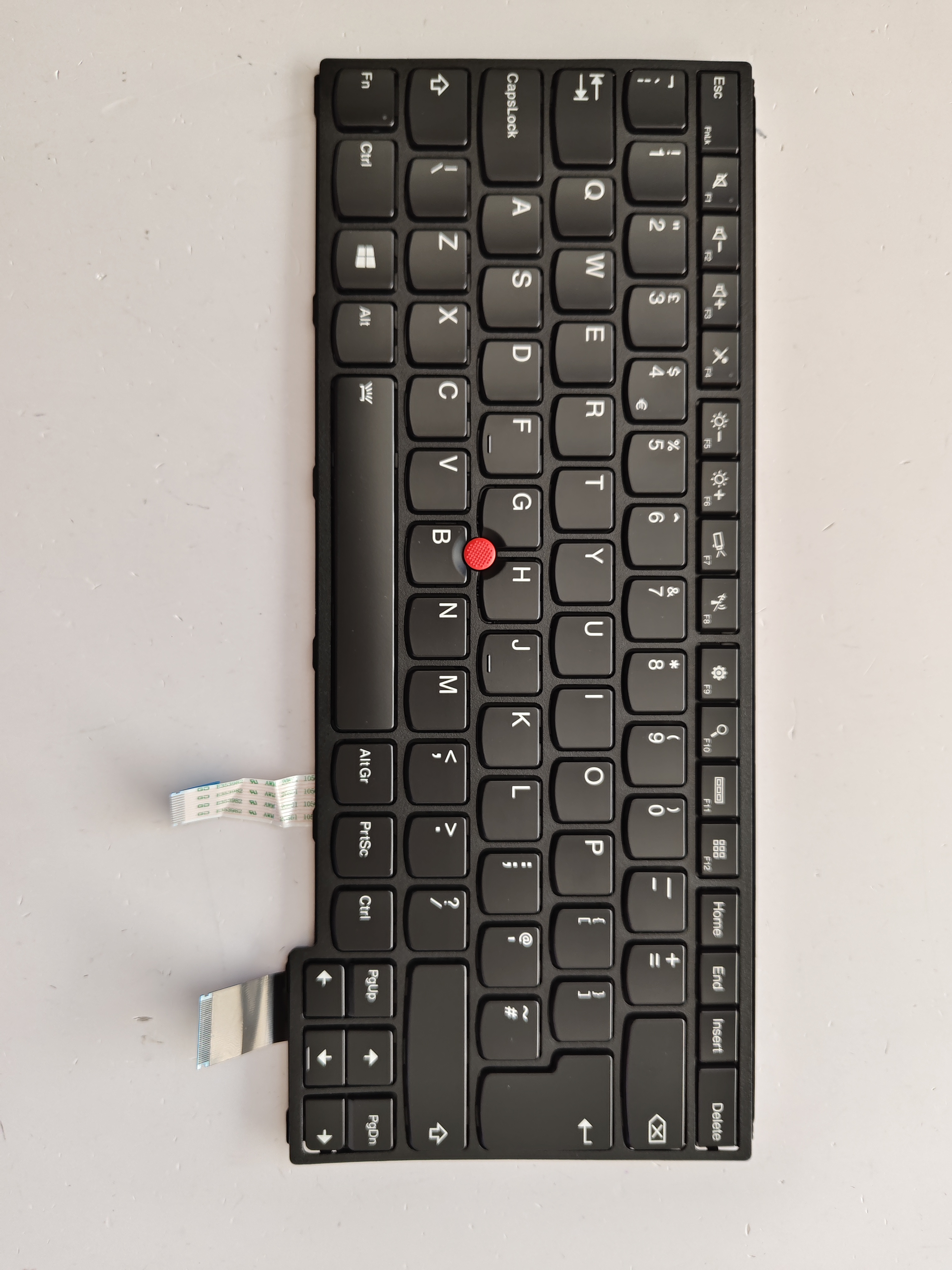 Picture of New Replacement Laptop Keyboard For IBM YOGA14/YOGA460 BLACK FRAME BLACK With Point Backlit UK Layout